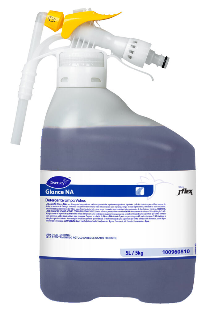 GLANCE NA 5L - DETERGENTE LIMPA VIDROS